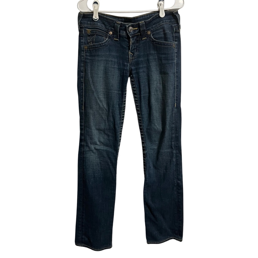 True Religion Jeans Denim Straight Leg Vintage Women Size 29